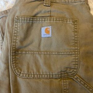 Ladies size 10 original fit work pants/Jeans in tan